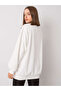 Hanorac Dama Maneca lunga, Imprimat, ex moda, Ecru Casual - 2