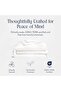 Brooklinen Luxury Percale Duvet Cover - 100% Cotton, Full/Queen Size, White, Extra-Long Corner Ties - 4
