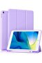 iPad 9th/8th/7th Gen (2021/2020/2019) 10.2-Inch Case w/ Pencil Holder [Sleep/Wake] Slim Soft