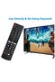Universal Replacement Remote Control for LG Smart TV All Models UHD OLED LED LCD 4K 8K HDTV - No Setup Required with battery - 4