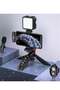 Smartphone Vlogging Kit w/ Tripod Fill Light Microphone Phone Clip for iPhone & Remote - 5