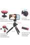 MT-35 - Table Top Mini Portable Fold-able Extendable Tripod Stand for Mobile Phones and DSLR & Digital Cameras - 2
