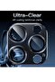 Camera Lens Protector for iPhone 15 Pro/Pro Max, Full Coverage 9H Tempered Glass Ring Cover (Space Black) - 4