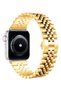 Compatible with Apple Watch Band Series 5 44mm 42mm, Stainless Steel iWatch Band with Butterfly Folding Clasp for iWatch Band Series 5/4/3/2/1 - 2