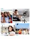 Extendable Selfie Stick, Bluetooth Selfie Stick with Tripod Stand and Detachable Wireless Bluetooth Remote, Ultra Compact Selfie Stick for Mobile and All Smart Phones Black - 3