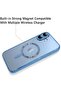 iPhone 16 Plus Magnetic Case with Camera Lens Protector - MagSafe Compatible, Soft TPU, Shockproof - 2