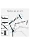 Universal Floor Adjustable and Foldable Tablet Stand Holder with 360 Degree Rotation for Phone and Tablet - 3