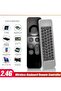 W3 2.4G Wireless Air Mouse Keyboard with Voice Control & IR Learning – 6-Axis Motion Sensing Remote for Smart TV, Android TV Box, PC - 3