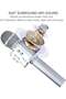 2-Pack Wireless Bluetooth Karaoke Microphones - Portable Handheld Mic Speaker for All Ages (Silver) - 3