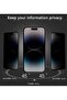 iPhone 14 Pro Max Privacy Screen Protector Anti-Spy Tempered Glass Film 9H Hardness Scratch Resistant Bubble Free - 4