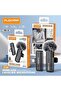 VM-10 Rechargeable Wireless Lavalier Microphone, Portable Clip-On Mic with Clear Audio Capture - 4