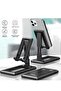 Foldable Universal Mobile Phone Tablet Desk Stand Holder Mount Cradle Adjustable