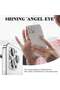 Bling Diamond Camera Lens Protector for iPhone 16 Pro/Pro Max - Silver Tempered Glass with Automatic Alignment Rings - 2