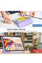 New iPad 10.9 Inch Case 2022 (10th Gen) with Pencil Holder - Trifold Stand Smart Case with Soft TPU Back, Auto Wake/Sleep - Purple - 5