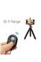 Remote Control Button Bluetooth Phone Selfie Stick Shutter Release (Black) - 7