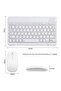 Ultra-Slim Bluetooth Keyboard and Mouse Combo Rechargeable Portable Wireless Keyboard Mouse Set - 6