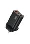 40W Wall Charger with Two Type-C Ports, One USB Port, and Fast Charging – Model DX244 – Black