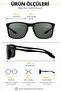 Polarized - Uv400 Protection Black Green Color Original Men's Sunglasses 57 Ekartman Dkgg50C2 - 2