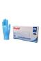 M (Medium) Powder-Free Blue Nitrile Examination Gloves 20 Packs (1 Box) - 2