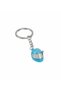 Blue Helmet Figured Keychain Unisex Metal Keychain - 2