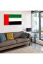 UAE National Day Large Acrylic Wall Flag |Modern Patriotic Wall Decor | Unique 3D Design - 3