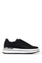 Men's Genuine Leather Black Sneakers & Sports Shoes