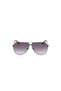 Shiny Gunmetal Uv400 Metal Male Sunglasses - 2