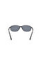 Matte Black Polarized Metal Male Sunglasses - 4