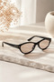 Vela Cat Eye Cat Eye Unisex Women Men Retro Uv400 Stylish Classic Bone Sunglasses - 4