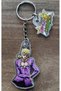 Owl Bag Jojo's Bizarre Adventure Giorno Giovanna Patterned Acrylic Keychain Bag Ornament - 2