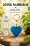 Gold Color Chain Heart Whistle Keychain / Bag Ornament - 4