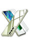 WIDGETS MATRIX Clear Case for Samsung Galaxy S21 FE 5G with Tempered Glass Screen Protector 3 Pack