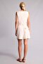 Normal Waist Short Leg Linen Blend Natural Light Beige Shorts I1213Ax26Hs - 6