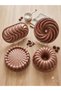 Mega 4-Piece Cake Mold Set – Durable, Non-Stick, and Stylish in Rosegold