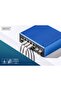 كابل توصيل قابل للثني من نوع CAT 6A F-FTP، بطول 5 أمتار، لون رمادي، مقاس AWG 32/7 - 2