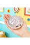 Atrgss Jumbo Squishy Crystal Clear Glitter Dumpling Toy with Steamer Box for Stress Relief - 6