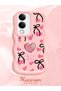 Vivo Y19 Compatible Case Camera Protector Pink Silicone Couple Phone Case Heart Pattern - 2