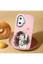 Poco F7 Compatible Case Camera Protector Pink Silicone Couple Phone Case Girl Patterned - 2