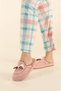 4118 Bow Women's Daily Home Carpet Guest Slippers