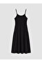 Nevavm Linen Blend Layered Dress with Drawstring Detail - 5