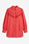 Tassel Detailed Shirt 2109 - Red - 5