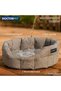 Earth Bound Pet Bed Large - Grey - Premium Waterproof Cushion Bed with Sustainable Filling & Durable Exterior – 70 x 60 x 25 cm - 4
