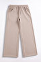 Stone Printed Wide Leg Girls' Sweatpants - 26Y 25507 - 2