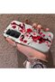 Realme C75 Compatible Silicone Edge Hard Back Case Couple Phone Case with Floral Pattern - 2