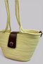 Sardinia Handmade Straw Tote with Lid Beach and Daily Bag Fashion in Summer - 5