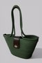Sardinia Handmade Straw Tote with Lid Beach and Daily Bag Fashion in Summer - 4