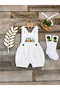 Dinosaur Concept Boy 1 Year 2 Year Birthday Romper - 2