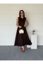 A-Line Sleeveless Midi Modal Dress