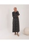 Aysun Teksti̇l Women's Cotton Fabric Wide-Cut Side-Tie Prayer Dress & Prayer Shawl & Robe