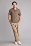Cotton Regular Fit Short Sleeve Polo Khaki T-Shirt G8028Ax26Sm - 2